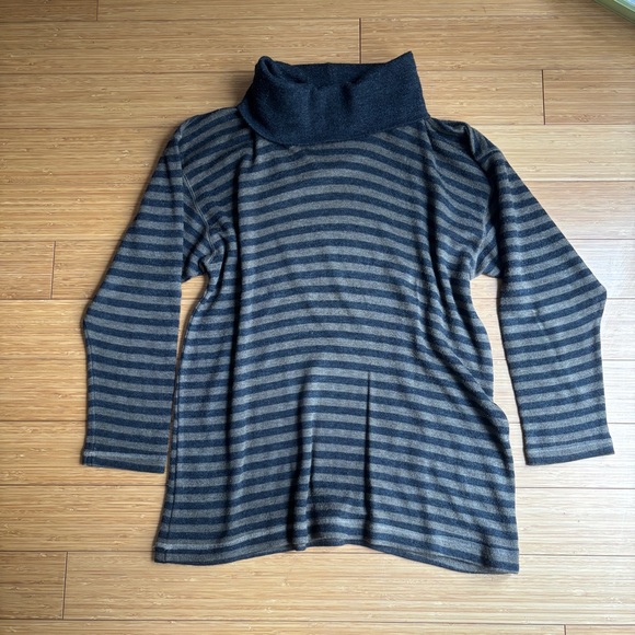 Tops - Vintage 80s Jane Tise handmade striped turtleneck